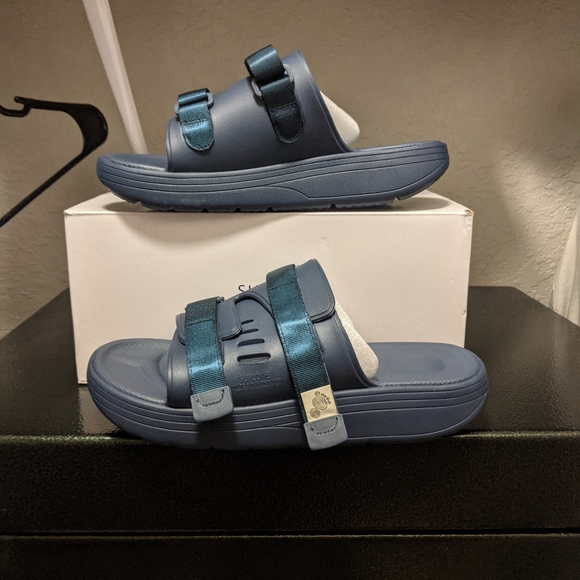 Suicoke Urich Slide Sandal Dark navy blue - Picture 3 of 13